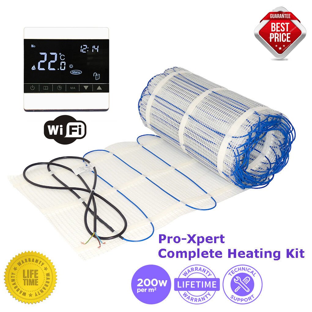 Electric underfloor heating mat kit 150W/m2 All Sizes in this Listing (PRO-X) - Image 8