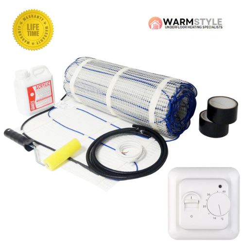 Under Tile Electric underfloor heating mat kit 200w per m2 All Sizes in Listing - Image 6